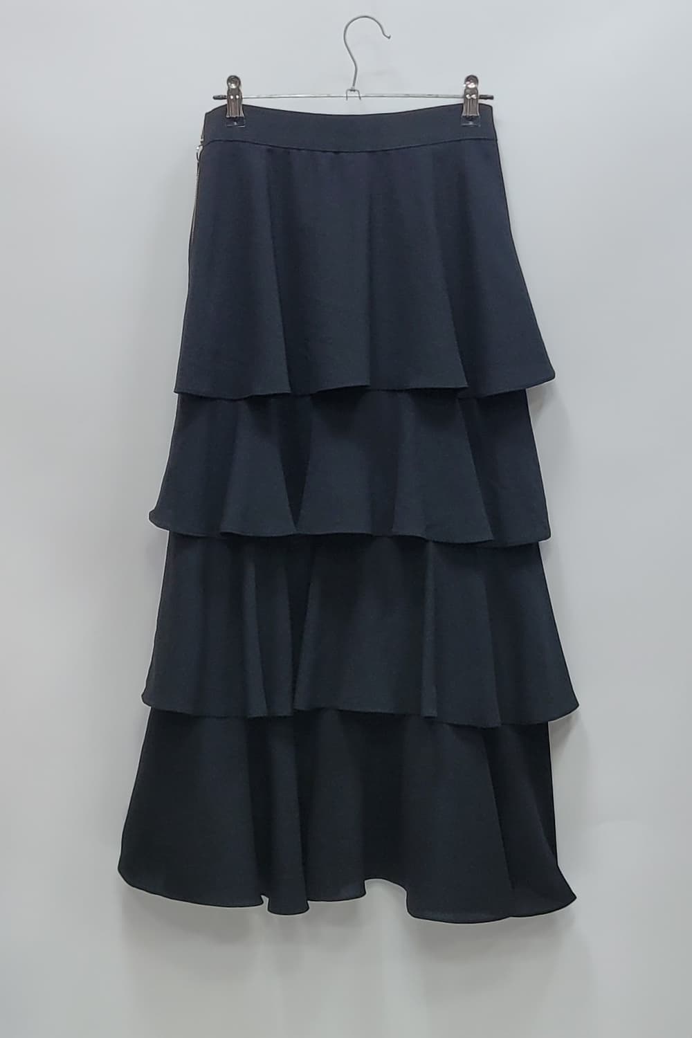 BIRD 한섬 버드 프릴 스커트 캉캉 스커트 / 여 64-94 블랙 
 상품이미지2