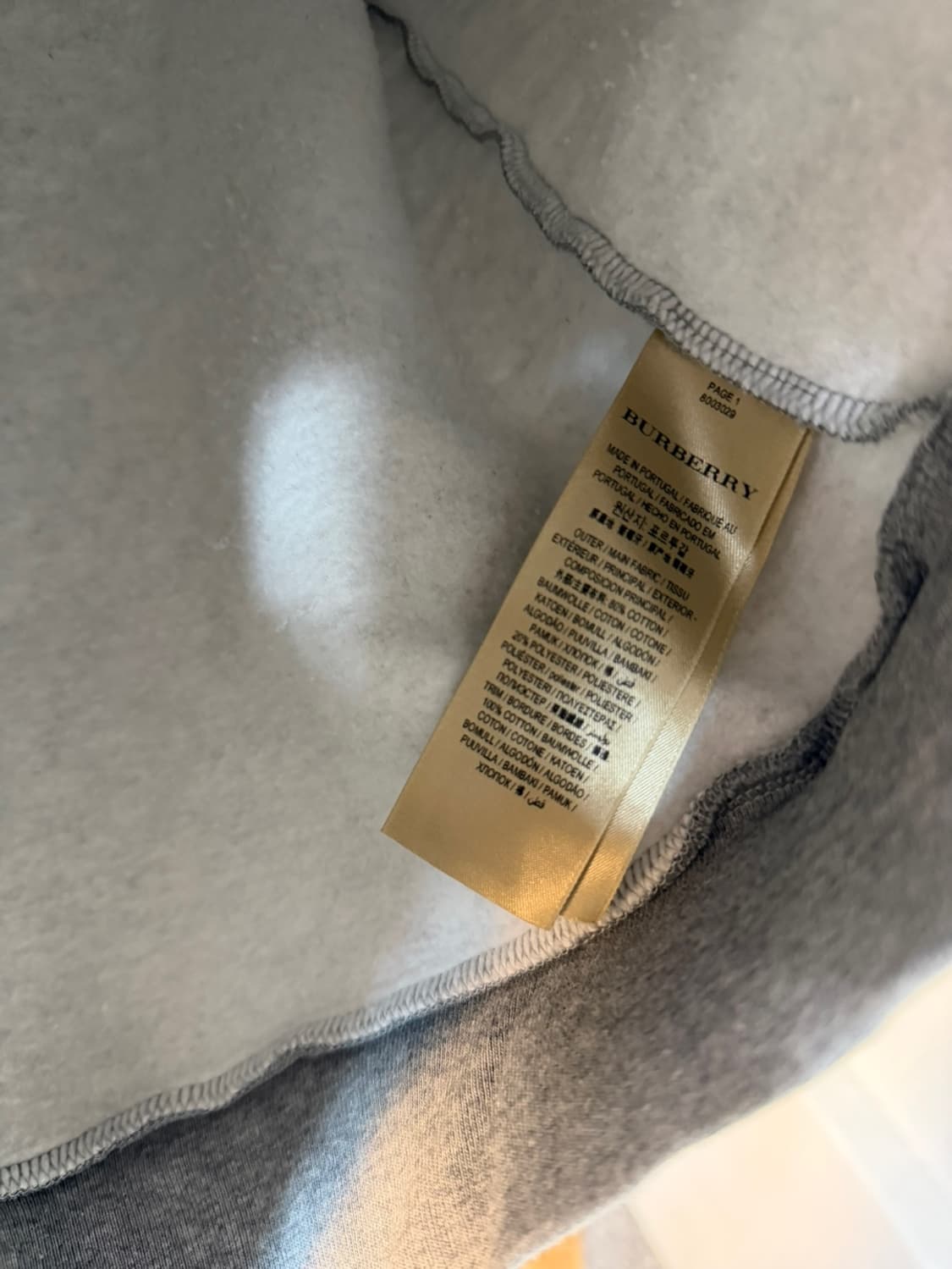 버버리 아카이브 로고 스웻셔츠 맨투맨 상품이미지5