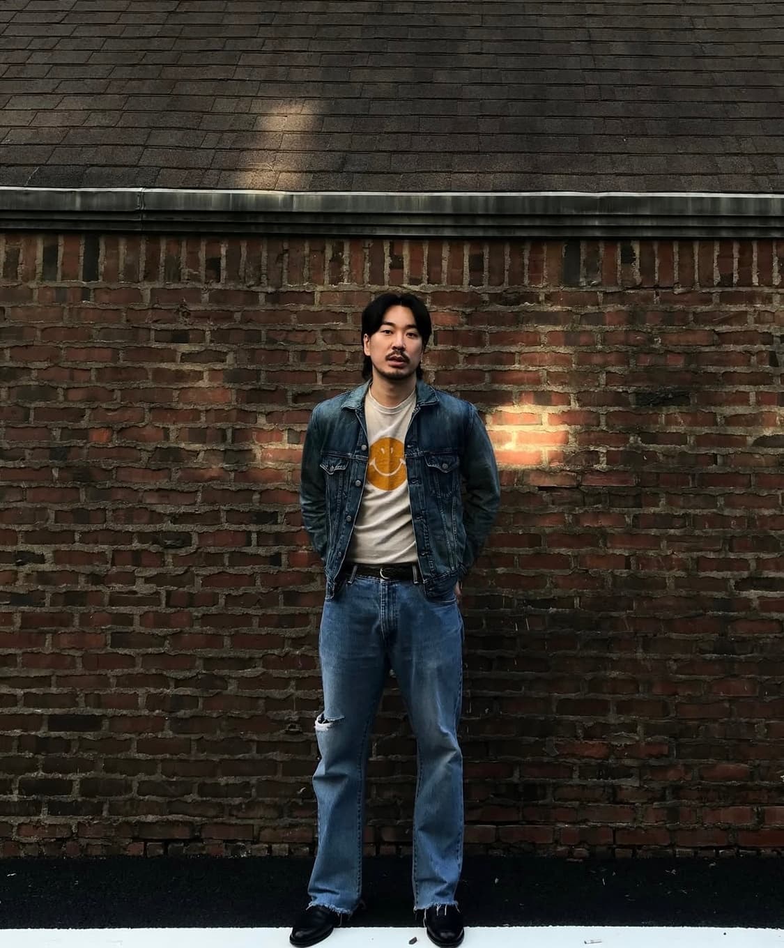 박성진 착용)폴로 페이디드 데님 트러커 상품이미지4