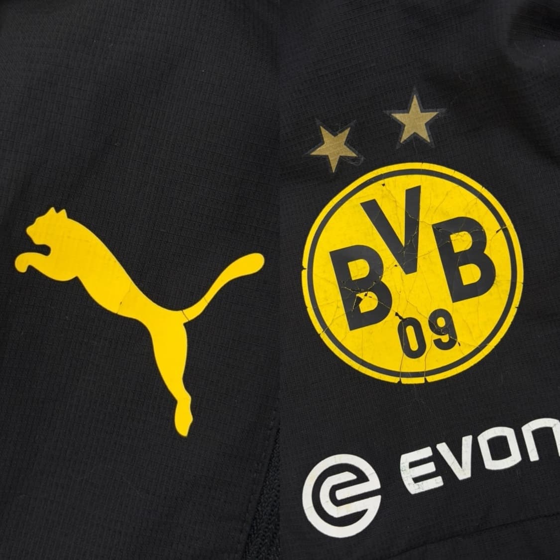 퓨마 도르트문트 윈드브레이커 바람막이 블랙 (M)  상품이미지7