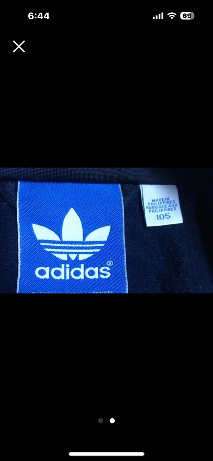 105 아디다스 파이어버드 네이비 져지 트랙탑 상품이미지2
