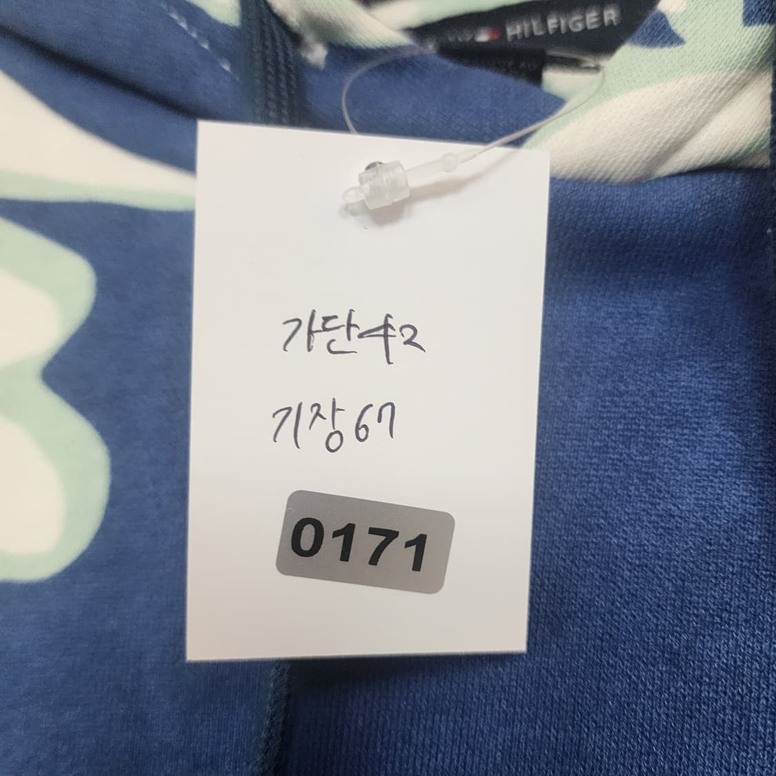 타미힐피거 블루 플라워 후드티 상품이미지9