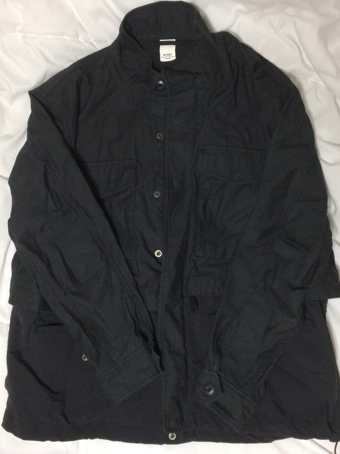 일본 BEAMS 빔즈 M65 레이어드 재킷 파카 (새상품) 상품이미지1