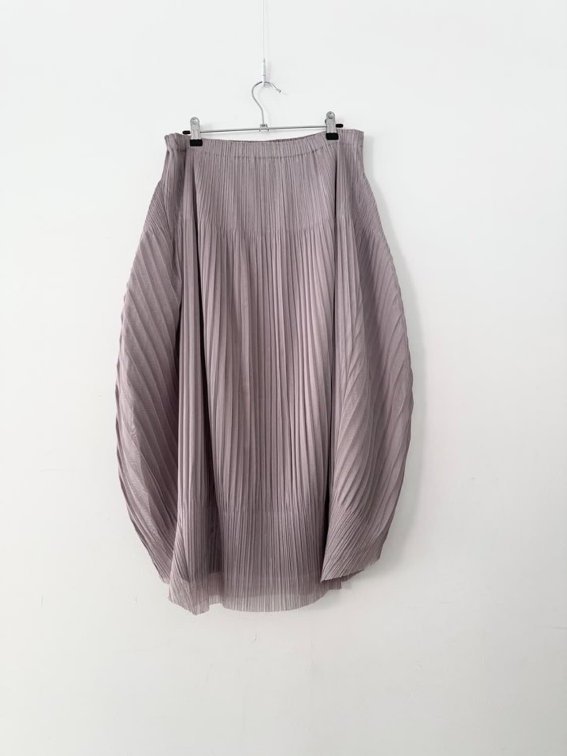 Pleats balloon skirt / light violet 상품이미지4