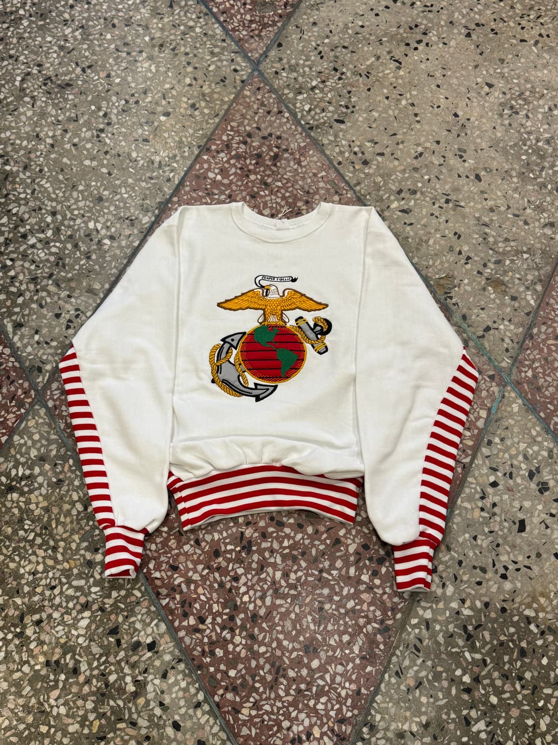 90s 빈티지 USMC 스웻셔츠 (XL) 상품이미지1