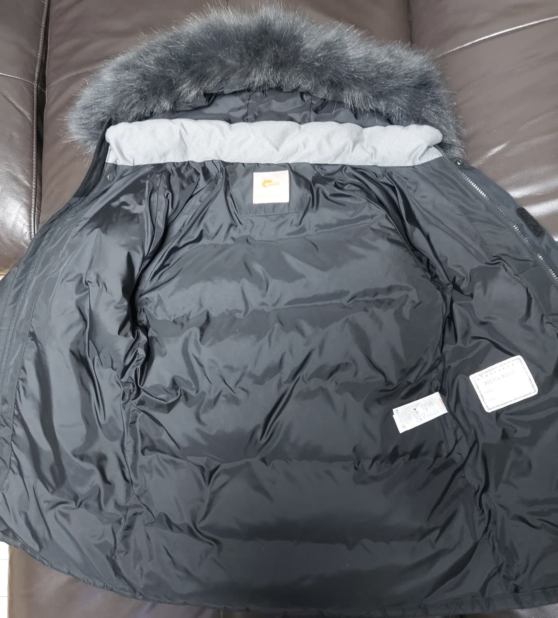 네파키즈 공용 네로 덕다운 롱패딩(140)

 상품이미지5