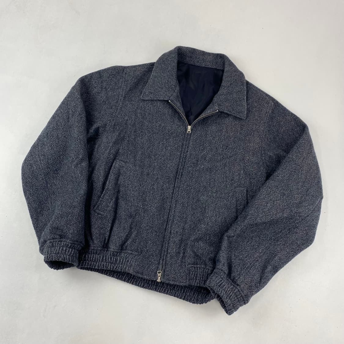 쿠어 버진 울 오버사이즈 모직 블루종 자켓 (103) 상품이미지2