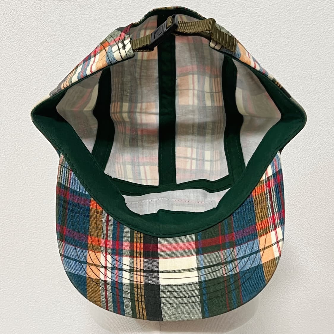 슈프림 2005 체크 패턴 5패널 캠프캡  상품이미지6