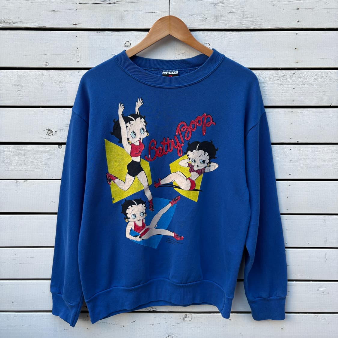 Betty boop 90s 베티붑 made in usa 맨투맨 상품이미지1