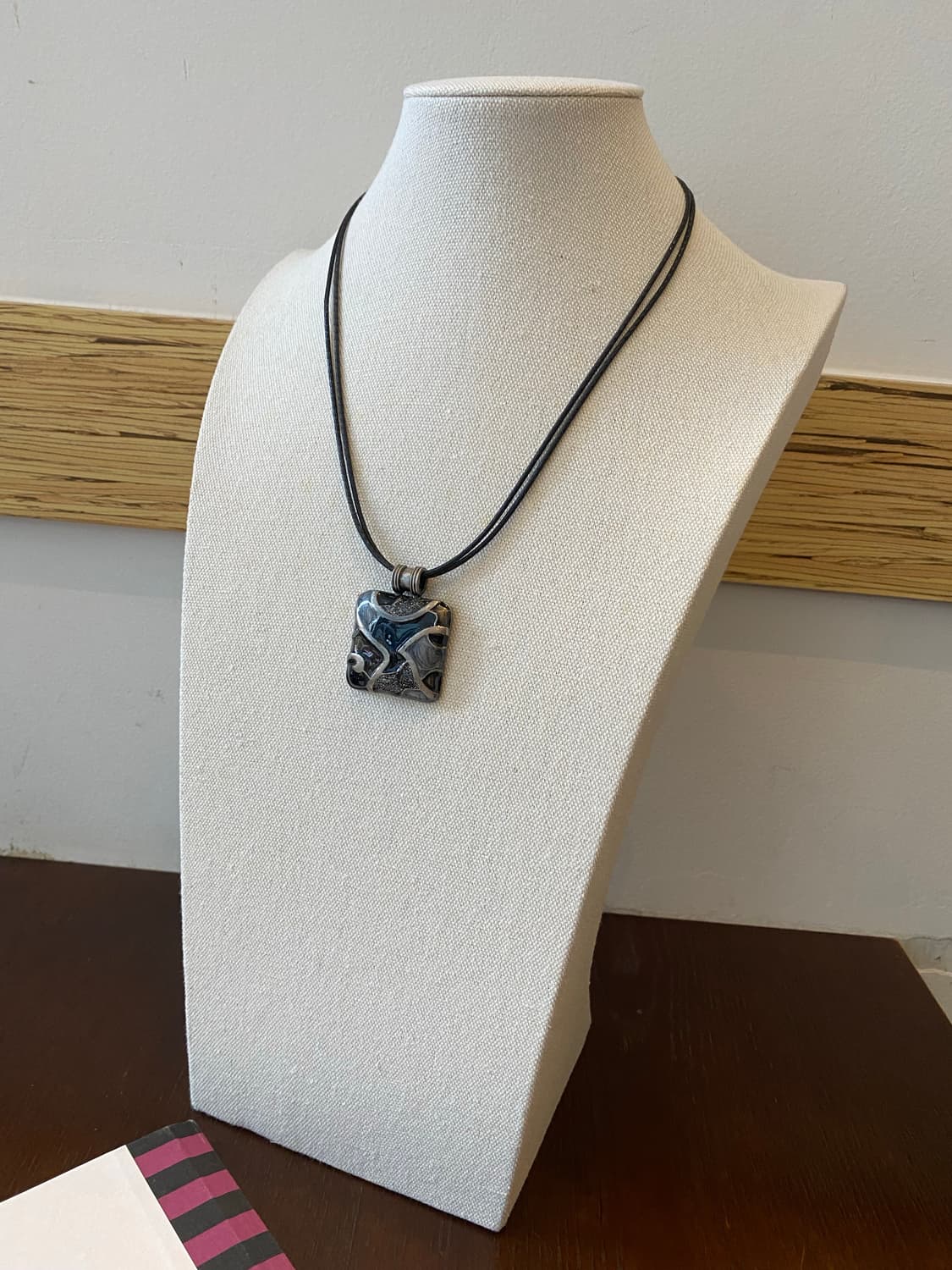 빈티지 모던 스퀘어 목걸이 상품이미지4