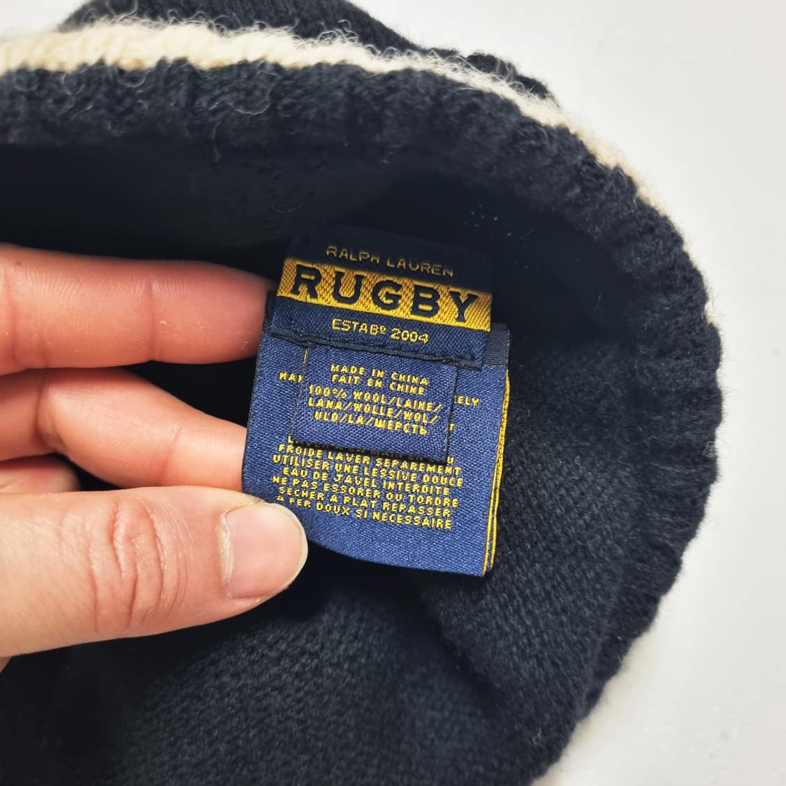 폴로랄프로렌 럭비 와치캡 비니 - FREE 상품이미지3