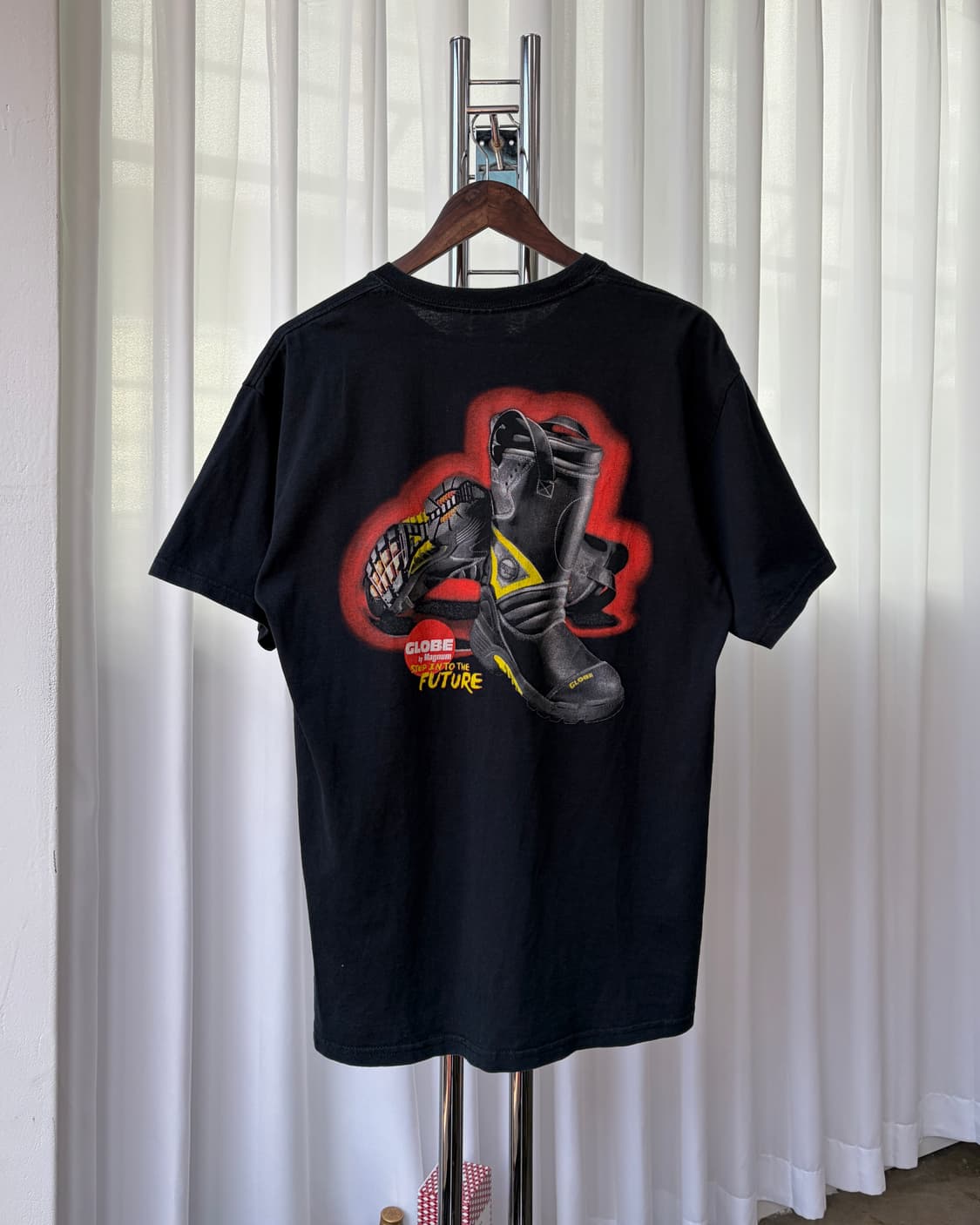 [L]길단 울트라 코튼 GLOBE 반팔 티셔츠 상품이미지3