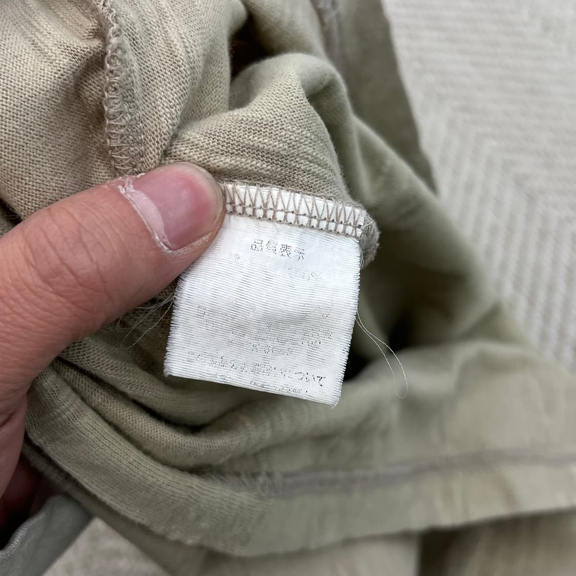 90s 반스 로고 헨리넥 티셔츠 r3334 상품이미지8