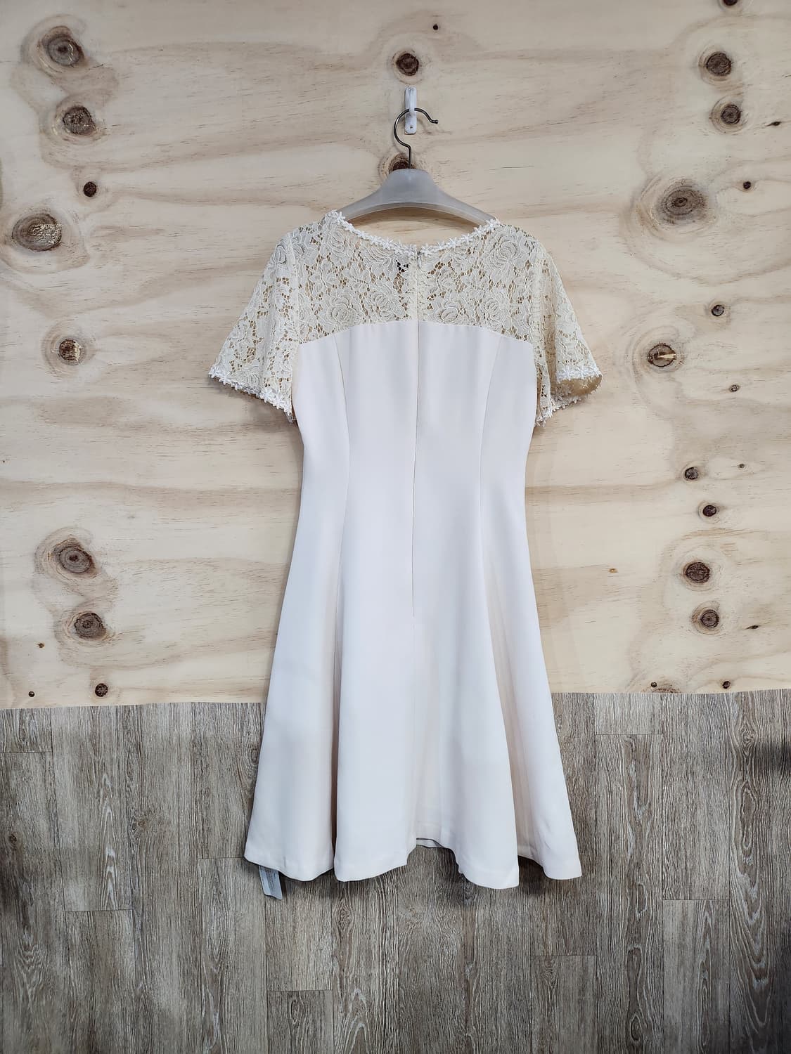 1157) 레이스포인트 반팔 원피스 상품이미지2