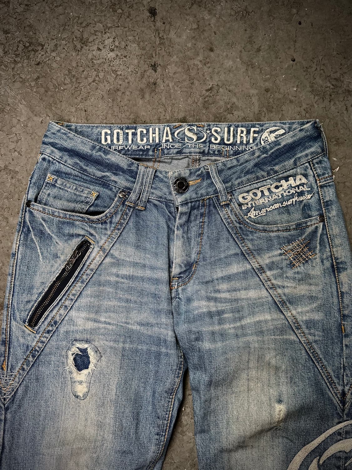 GOTCHA SURF – Embroidery Logo Distressed 상품이미지2
