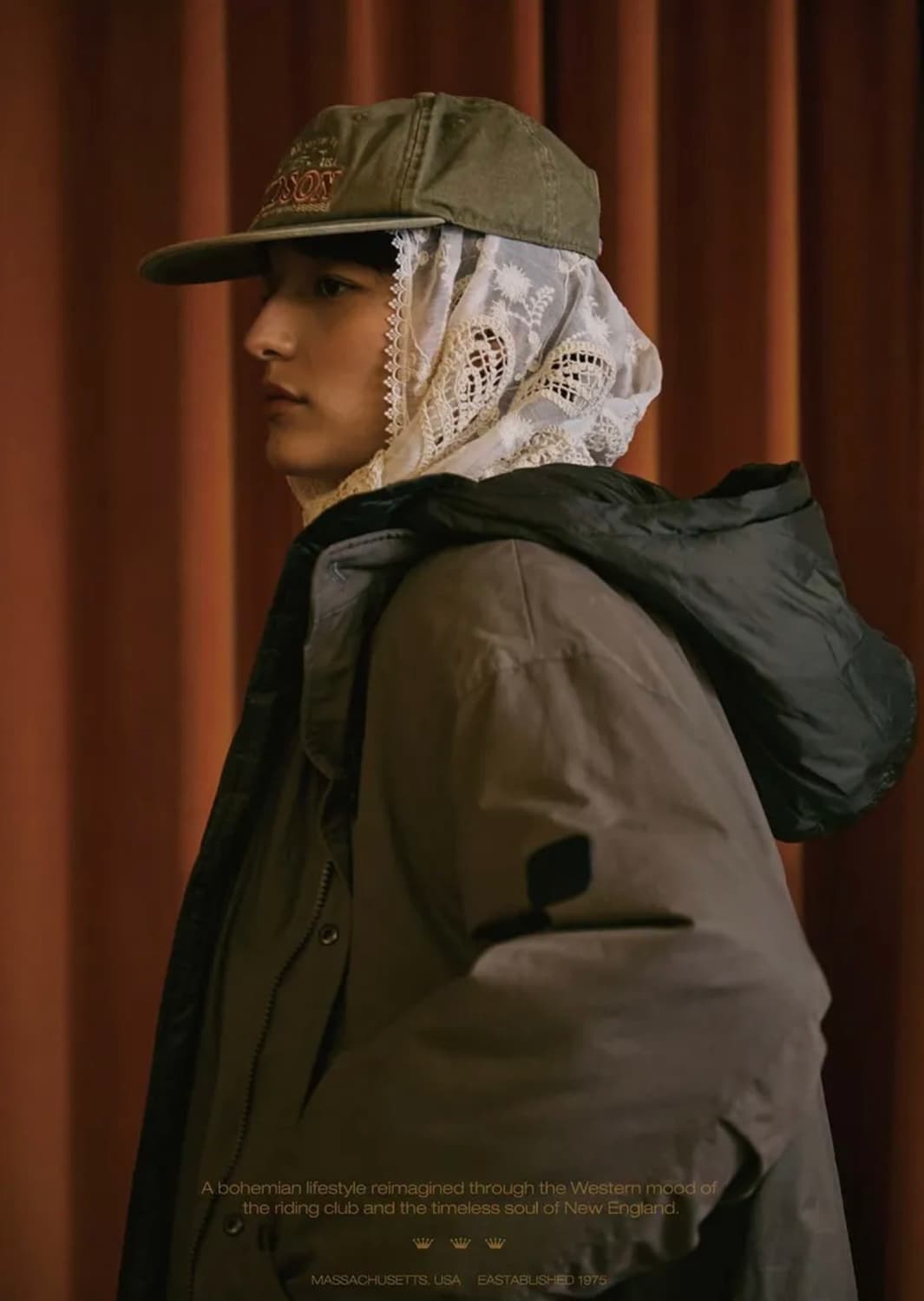 더플 리버시블 파카 올리브 상품이미지2