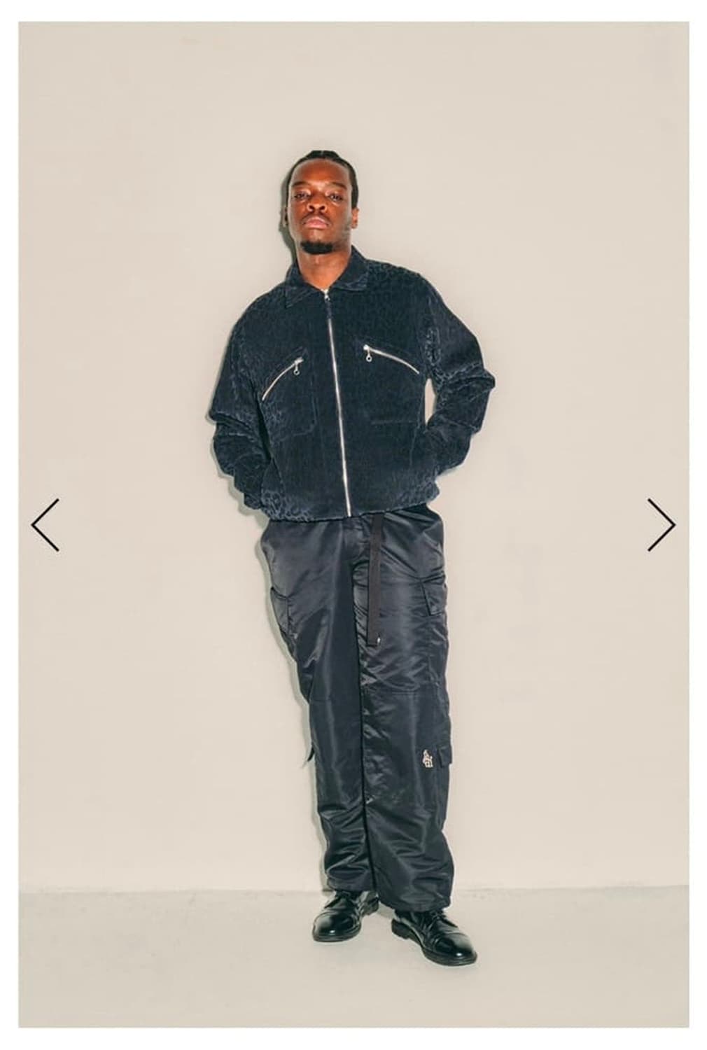 페치 코듀로이 워크자켓 [네이비] 상품이미지10