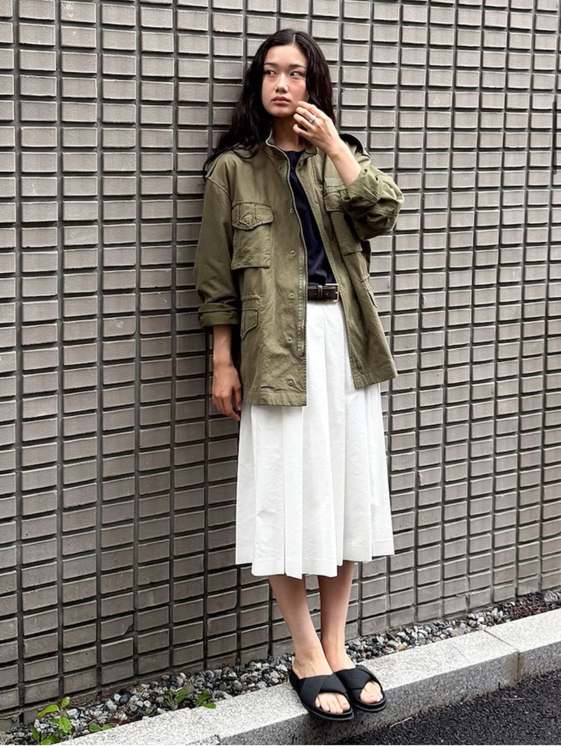 디애퍼처 Katie Pleated Skirt 상품이미지2