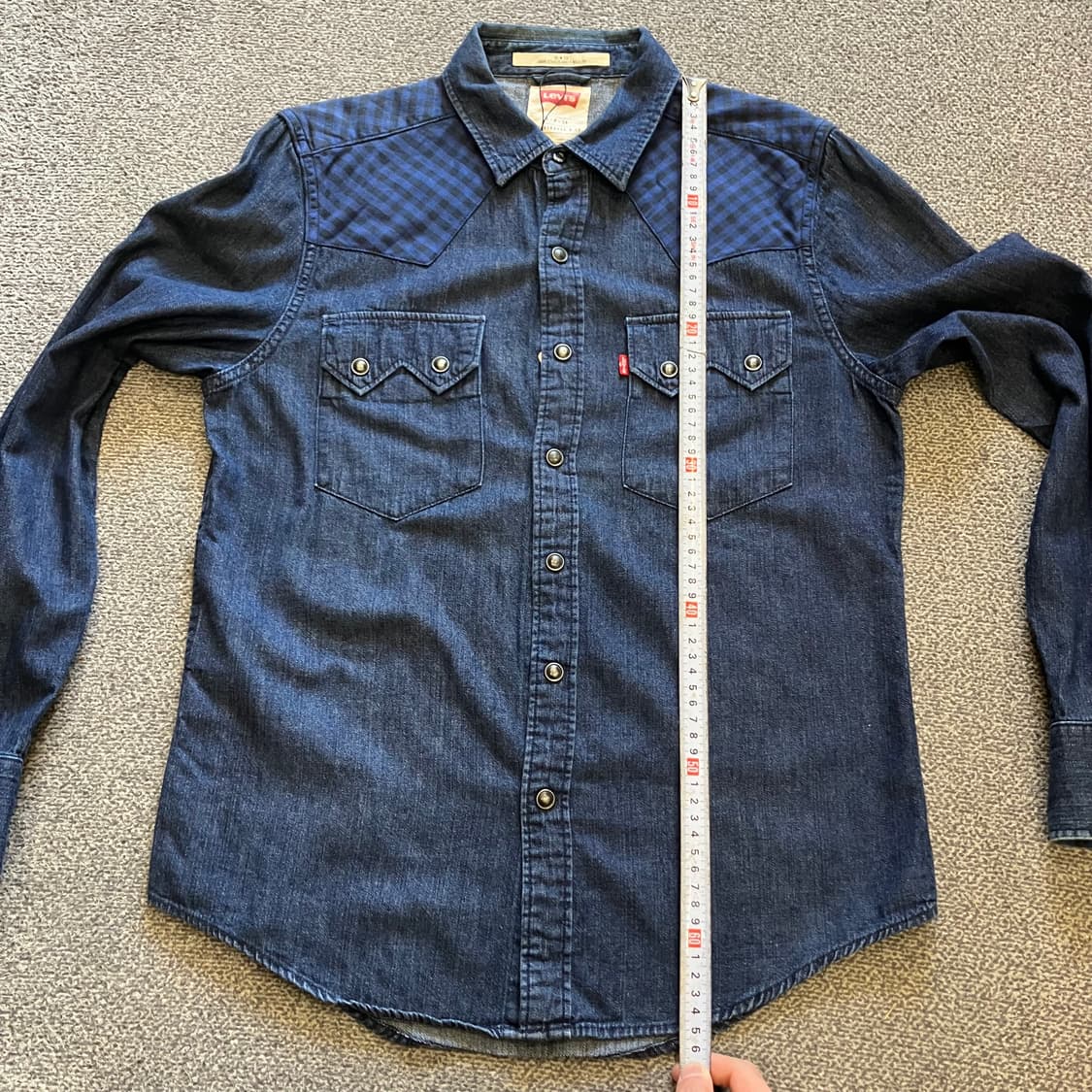 8 리바이스 디테일 데님 청셔츠 상품이미지6