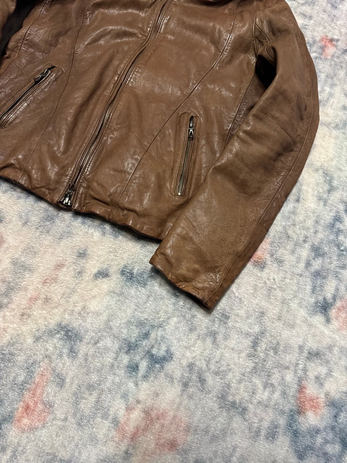 Goa 00s archive bono type leather jacket 상품이미지6