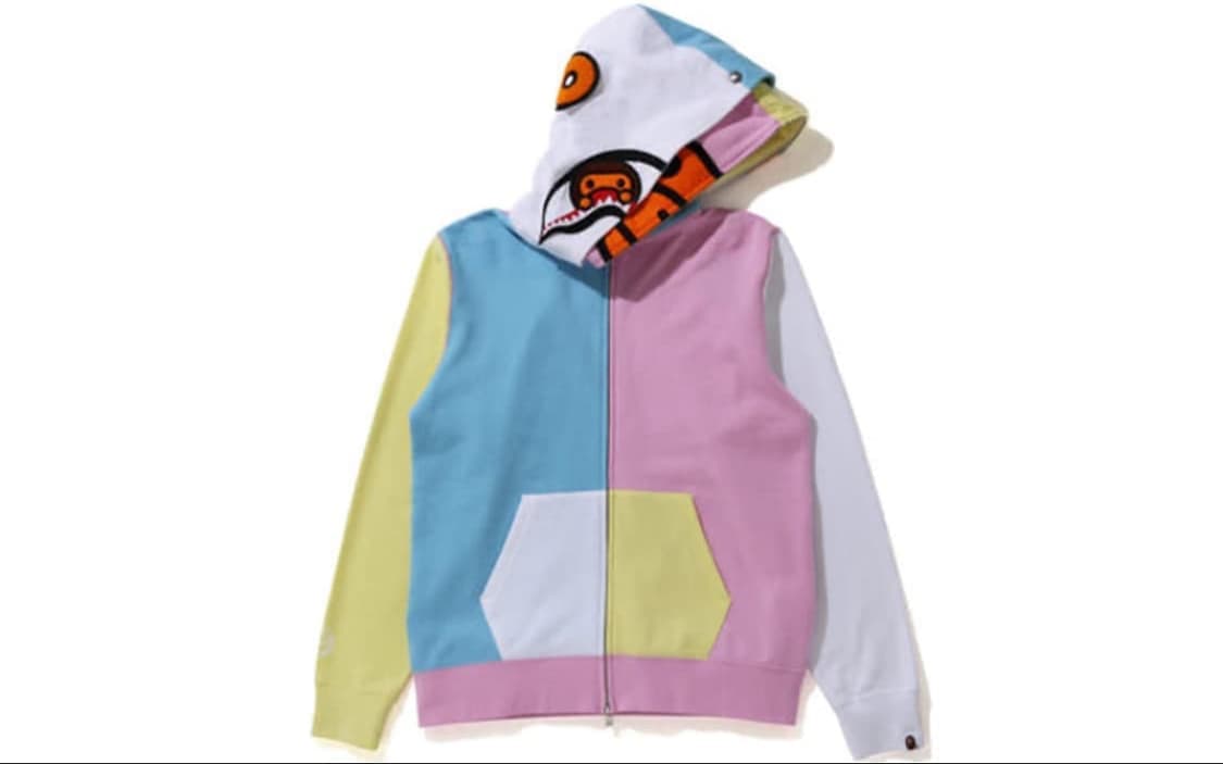 더블 마일로 샤크 솜사탕 후드집업 정품 상품이미지1