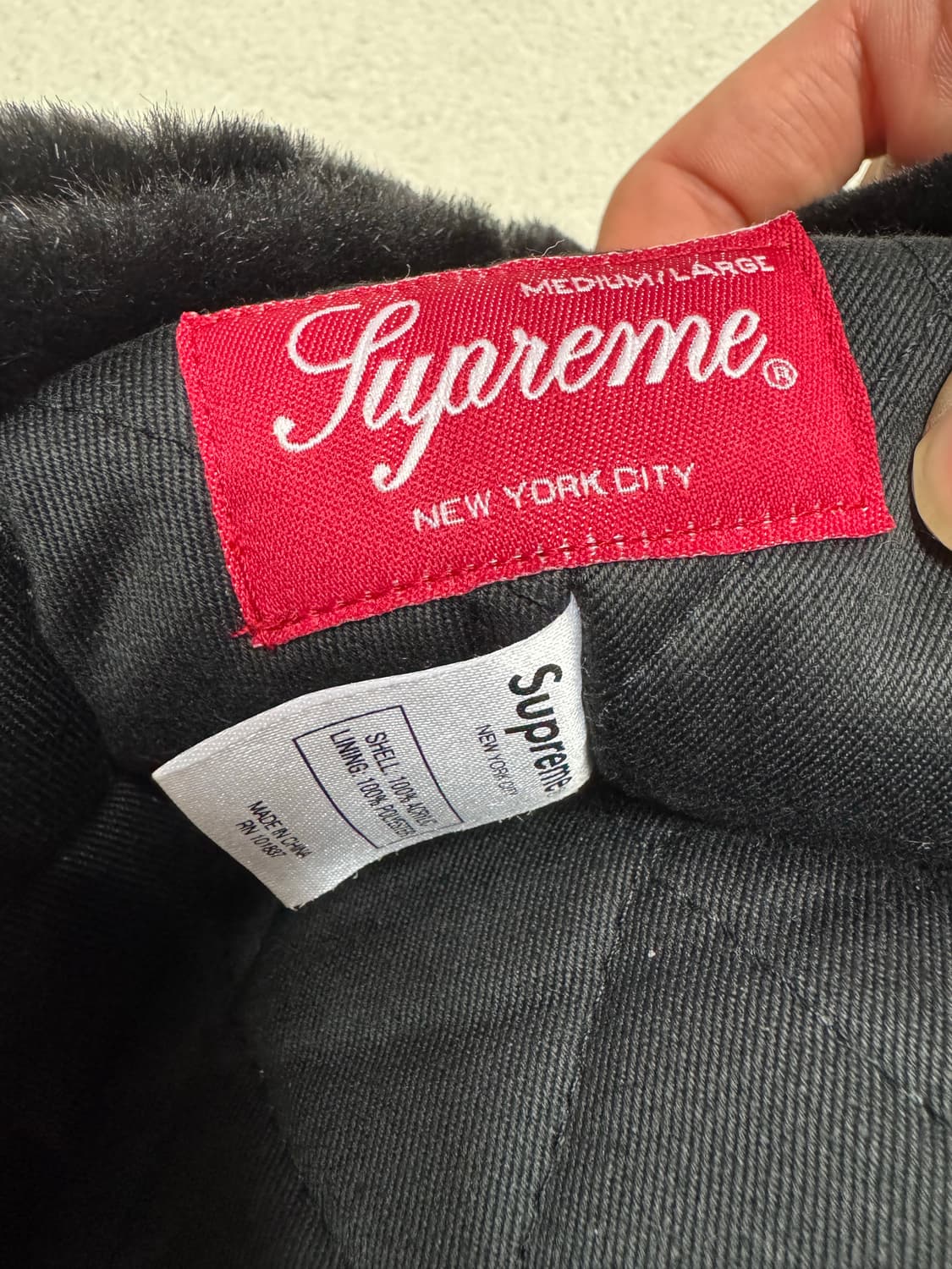 슈프림 우샨카 햇 블랙 상품이미지5