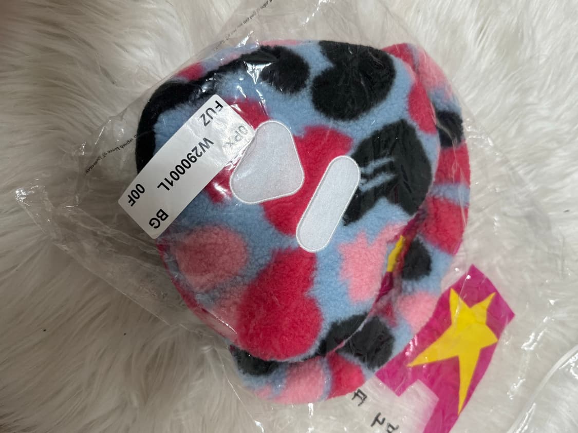 에이프 하트 퍼 백 상품이미지4