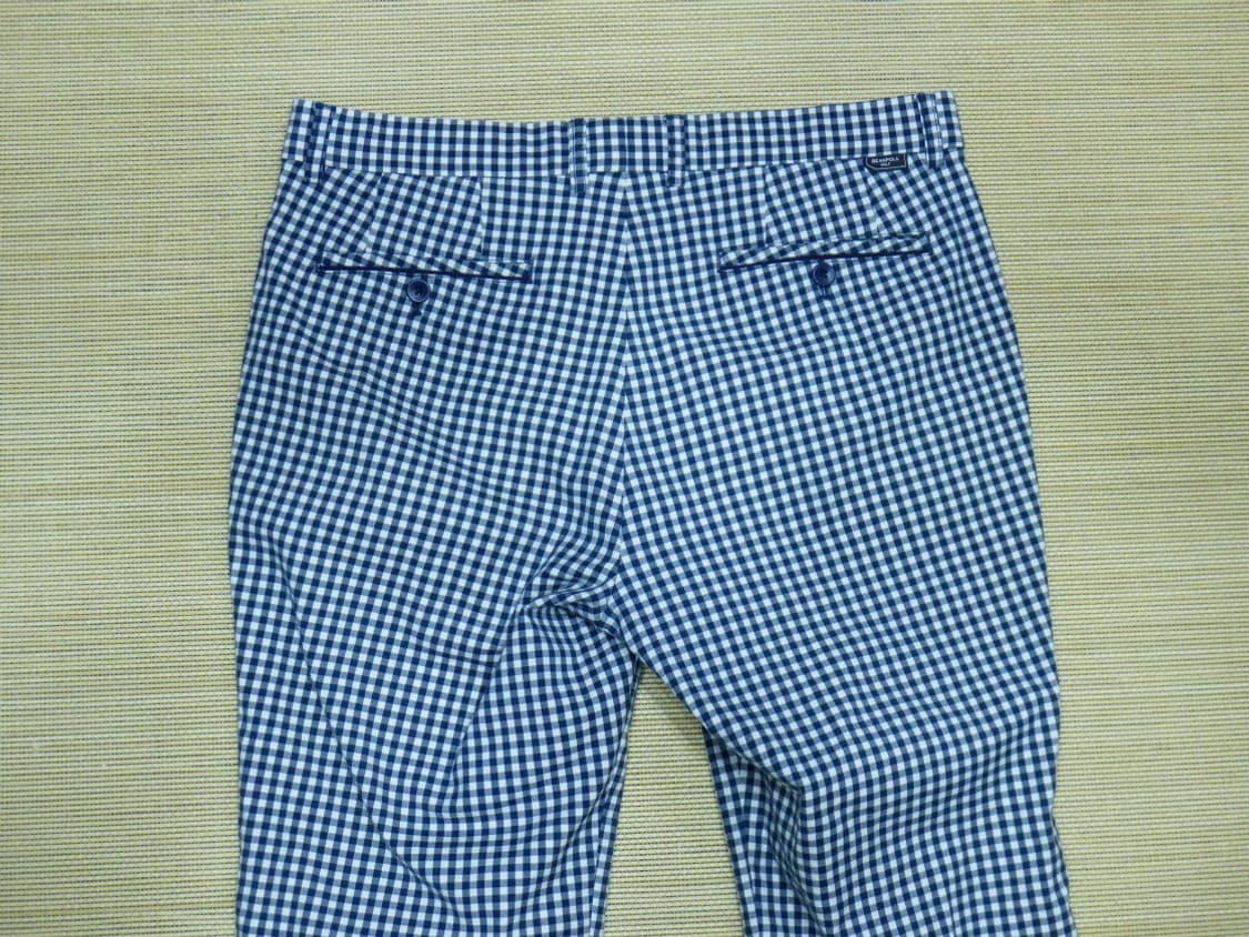 (34인치) 삼성물산 빈폴골프 깅엄 체크 남성 팬츠 상품이미지5