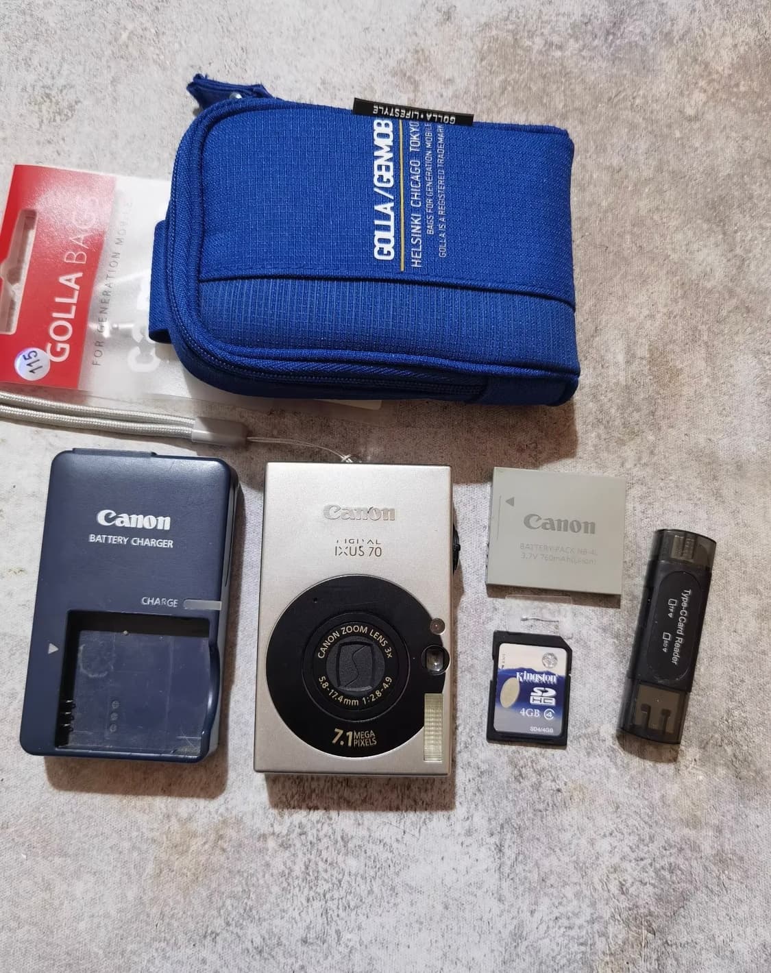 캐논 익서스 70 CANON IXUS 70 빈티지 디지털카메라 디카 상품이미지7