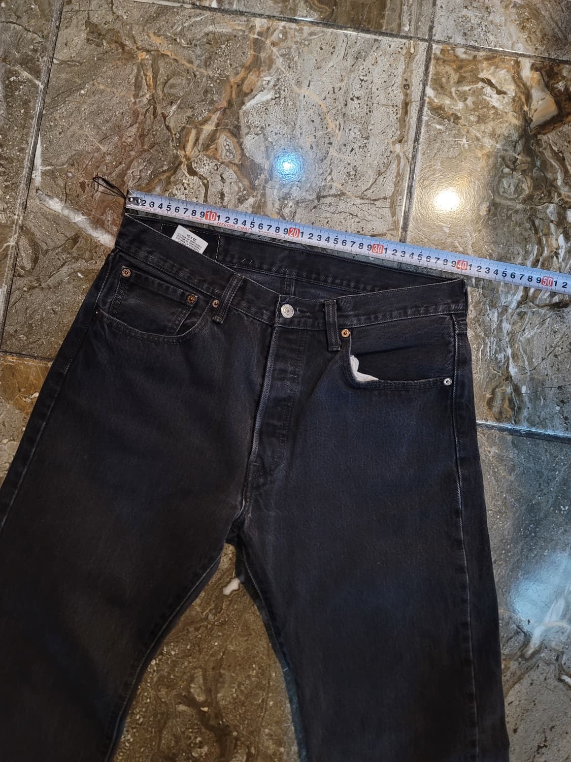 리바이스 흑청 데님팬츠  상품이미지6
