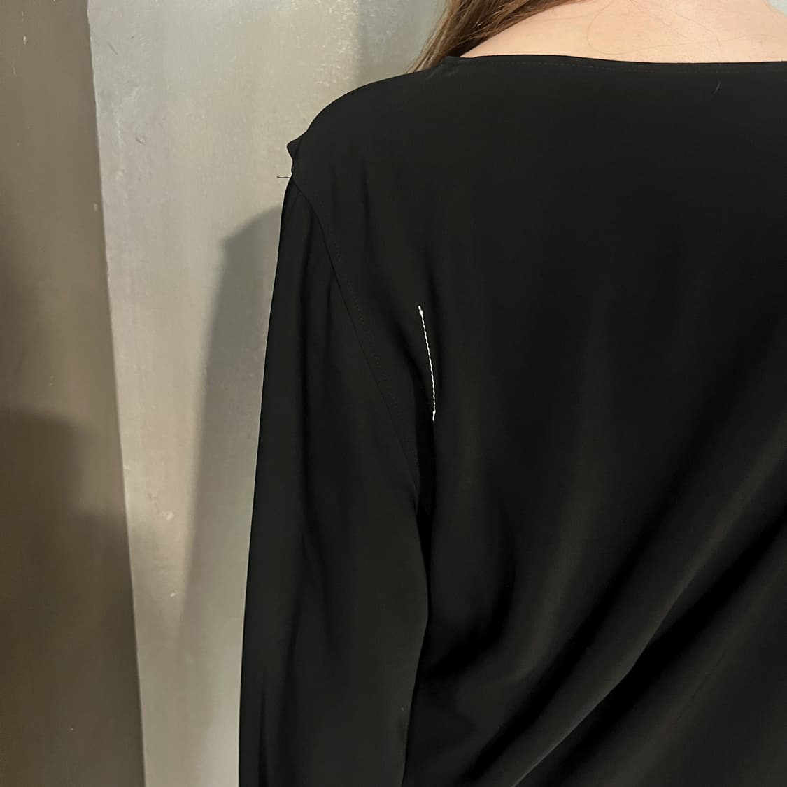 17aw MM6 마르지엘라 비대칭 컷아웃 드레스 상품이미지3