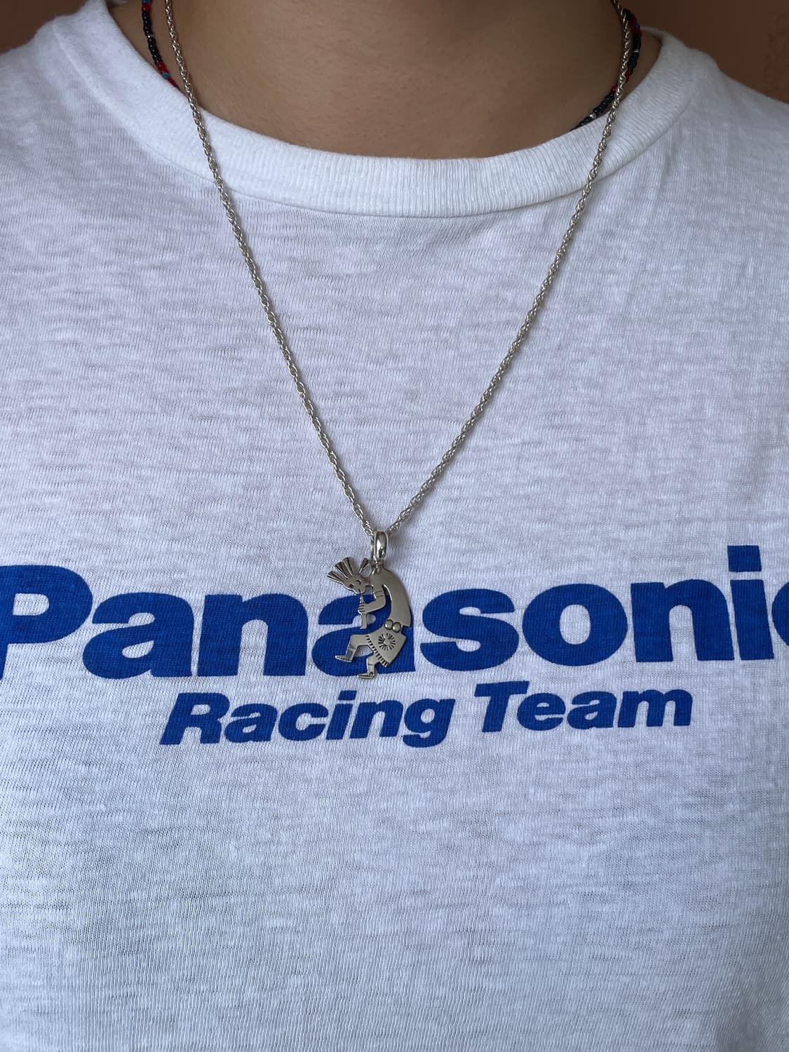 Vintage 925 Silver Kokopelli Necklace 상품이미지1