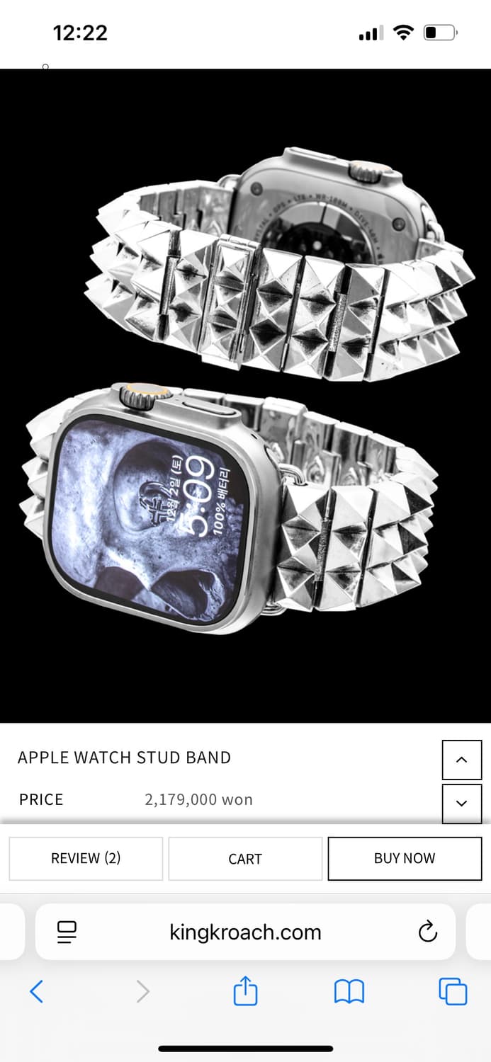 애플워치 stud band 킹크로치 상품이미지2