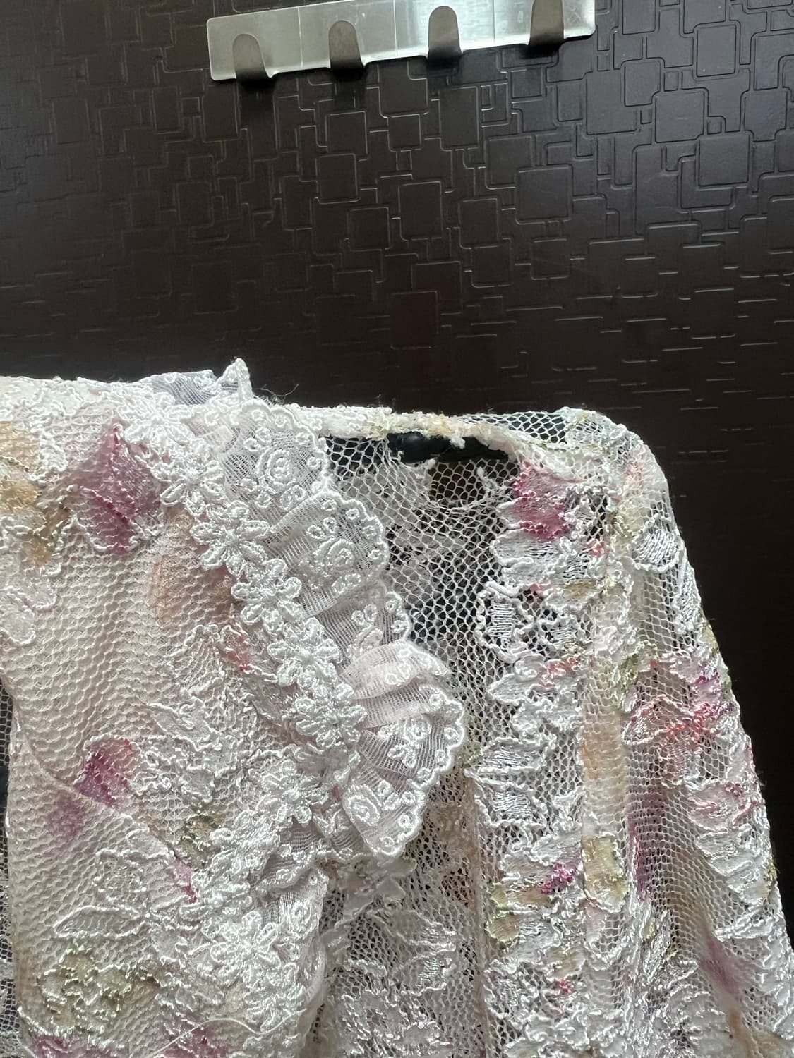 빈티지 레이스 플로럴 자켓 free 상품이미지4