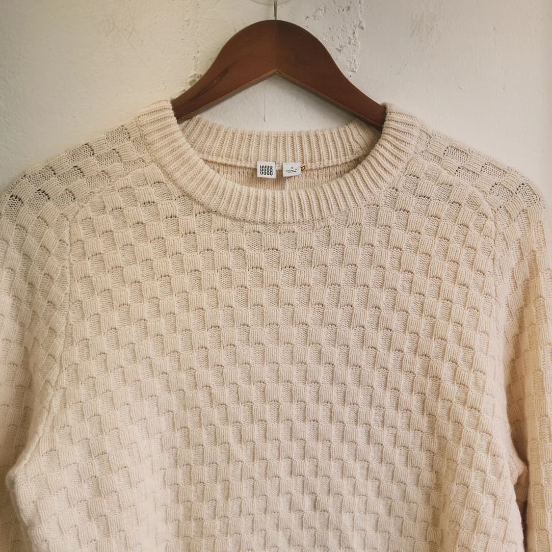 유니클로UUU 와플 울니트 상품이미지3