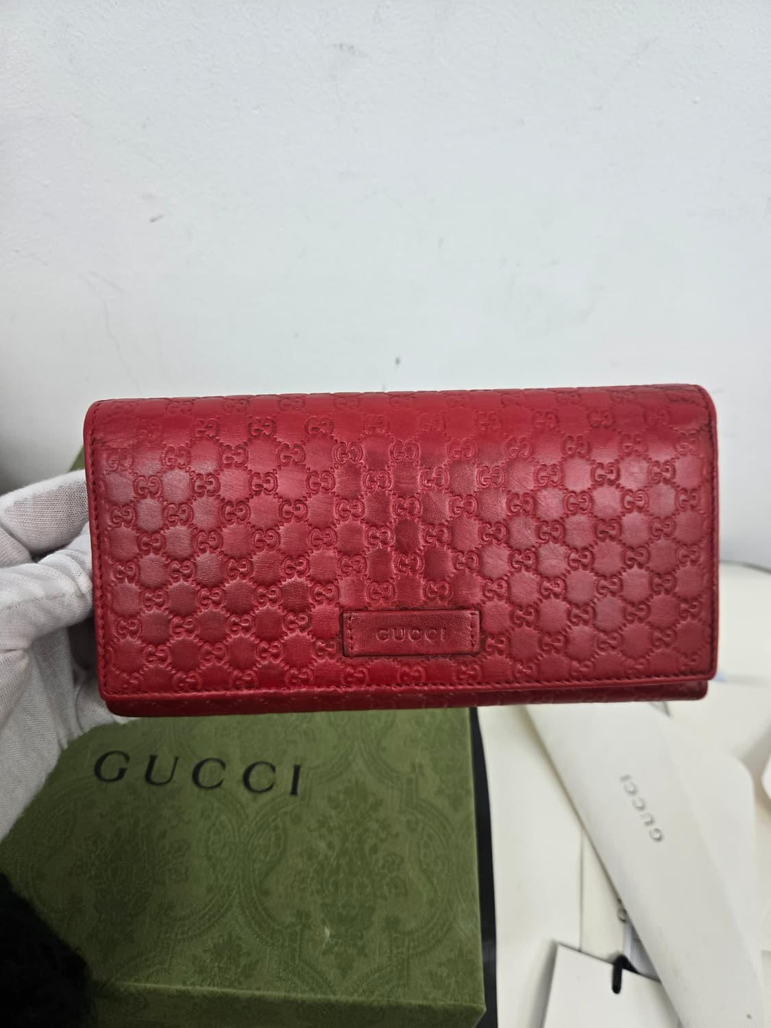 [보증서 정품] 구찌 시마 장지갑 상품이미지5