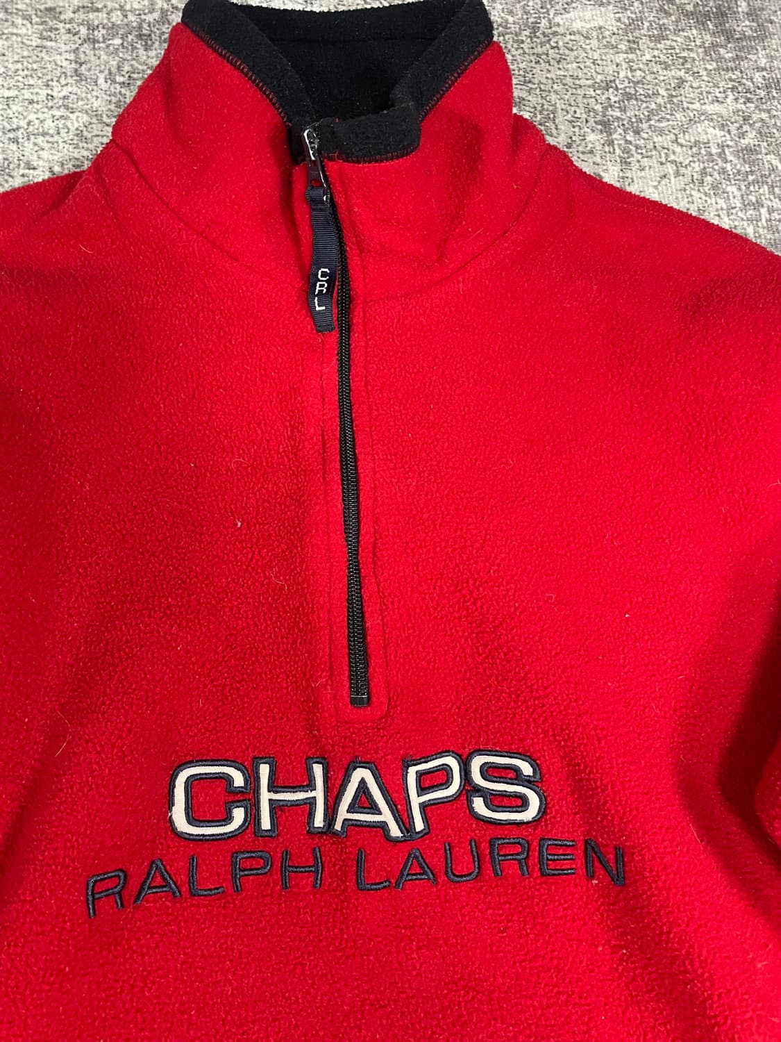 90s CHAPS RL 플리스 아노락 상품이미지3