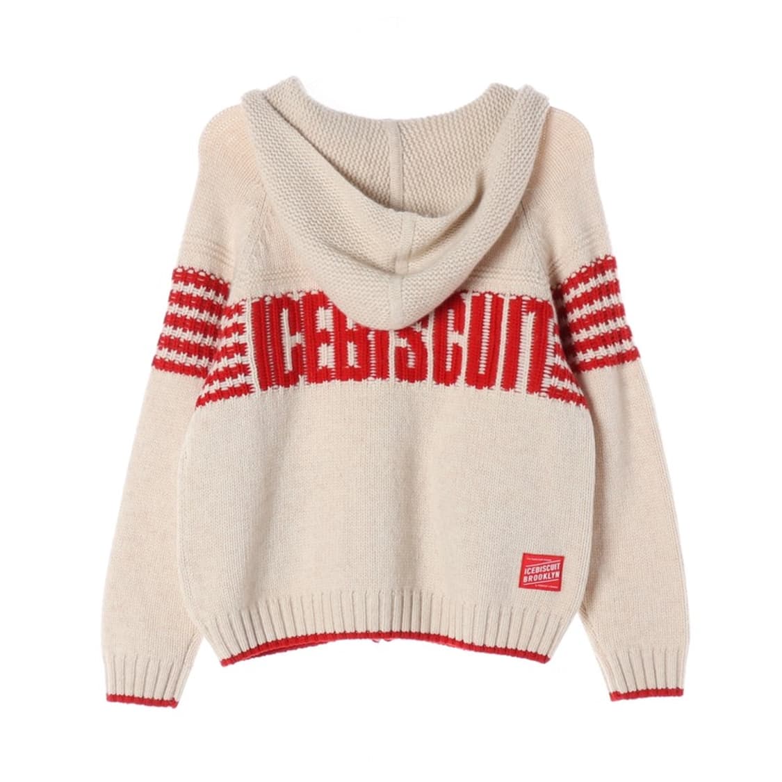 ICEBISCUIT 니트 후드집업 165 상품이미지2