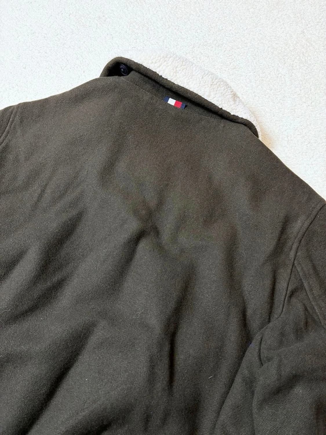 타미힐피거 18ss 울 봄버 하이넥 블루종 자켓 PN7216 상품이미지5