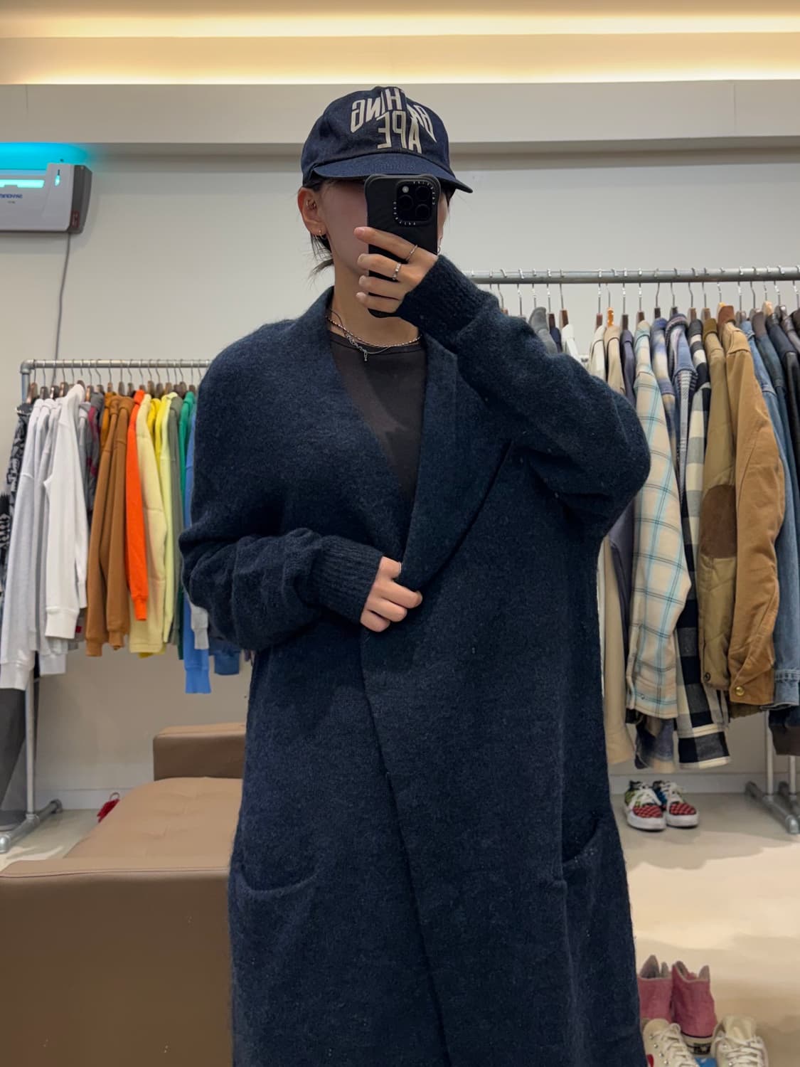 아크네 스튜디오 모헤어 롱 가디건 상품이미지8