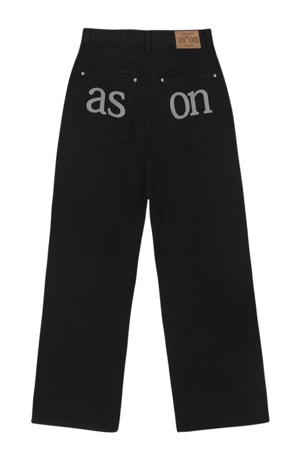 ASON SMOG WIDE PANTS / BLACK 상품이미지2
