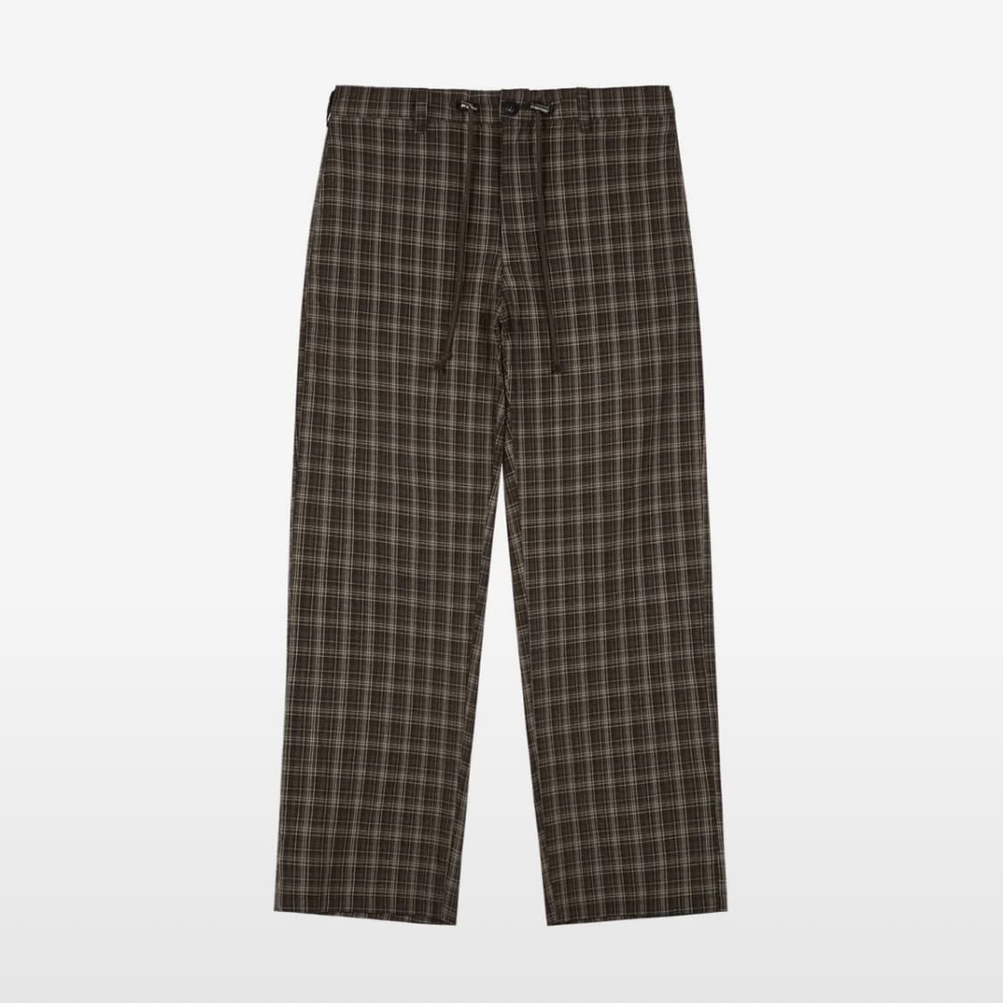다이닛 체크 팬츠 CHECK PATTERN PANTS IN BROWN 상품이미지1