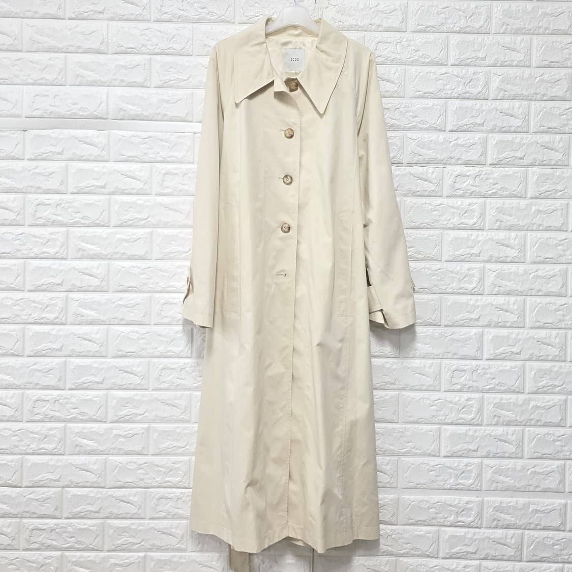 22s 주크 ZOOC 베이지 트렌치코트 L 상품이미지1