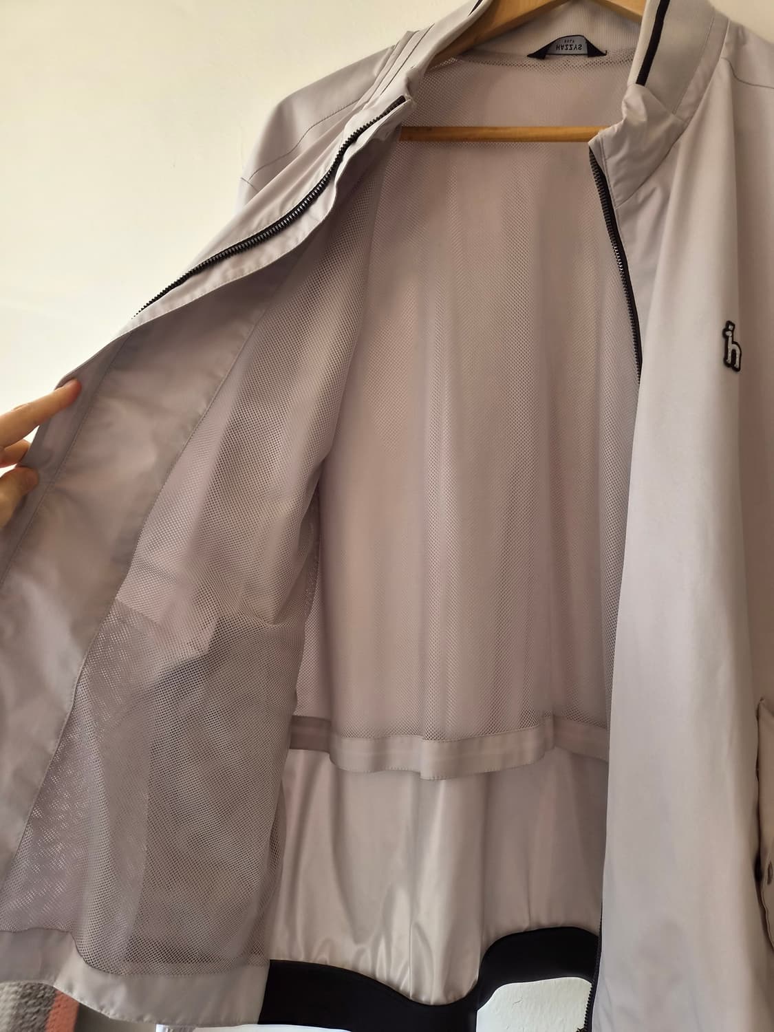 헤지스골프 남성 간절기바람막이점퍼 110사이즈 상품이미지6