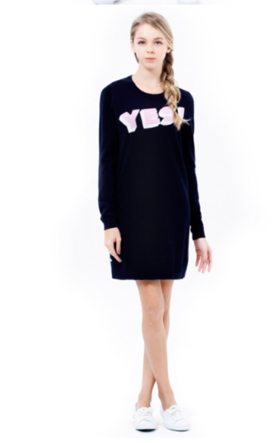 라코스테  yes 니트 원피스 상품이미지1