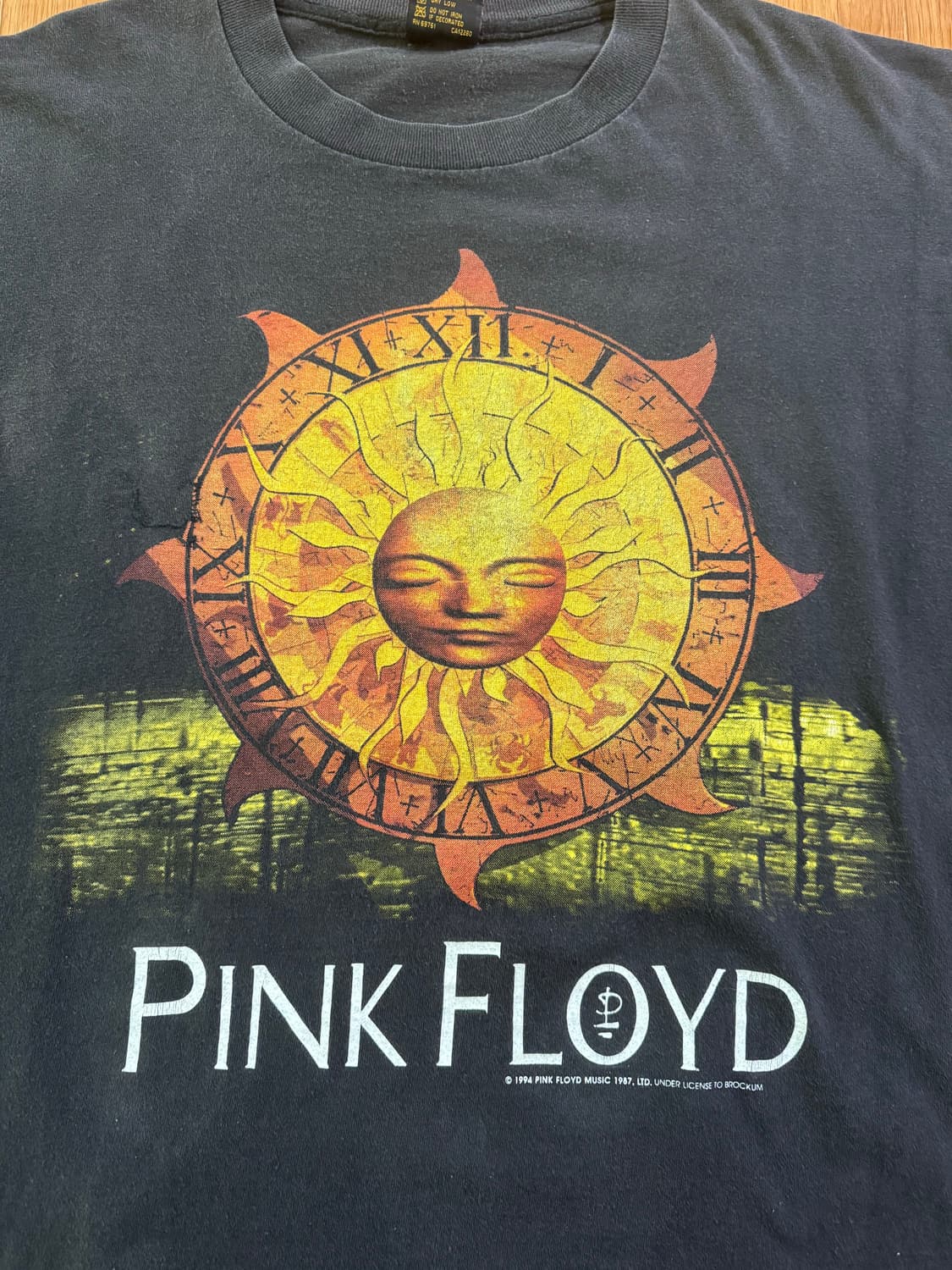 90s 핑크플로이드 Sundial 북미투어 밴드티 상품이미지2