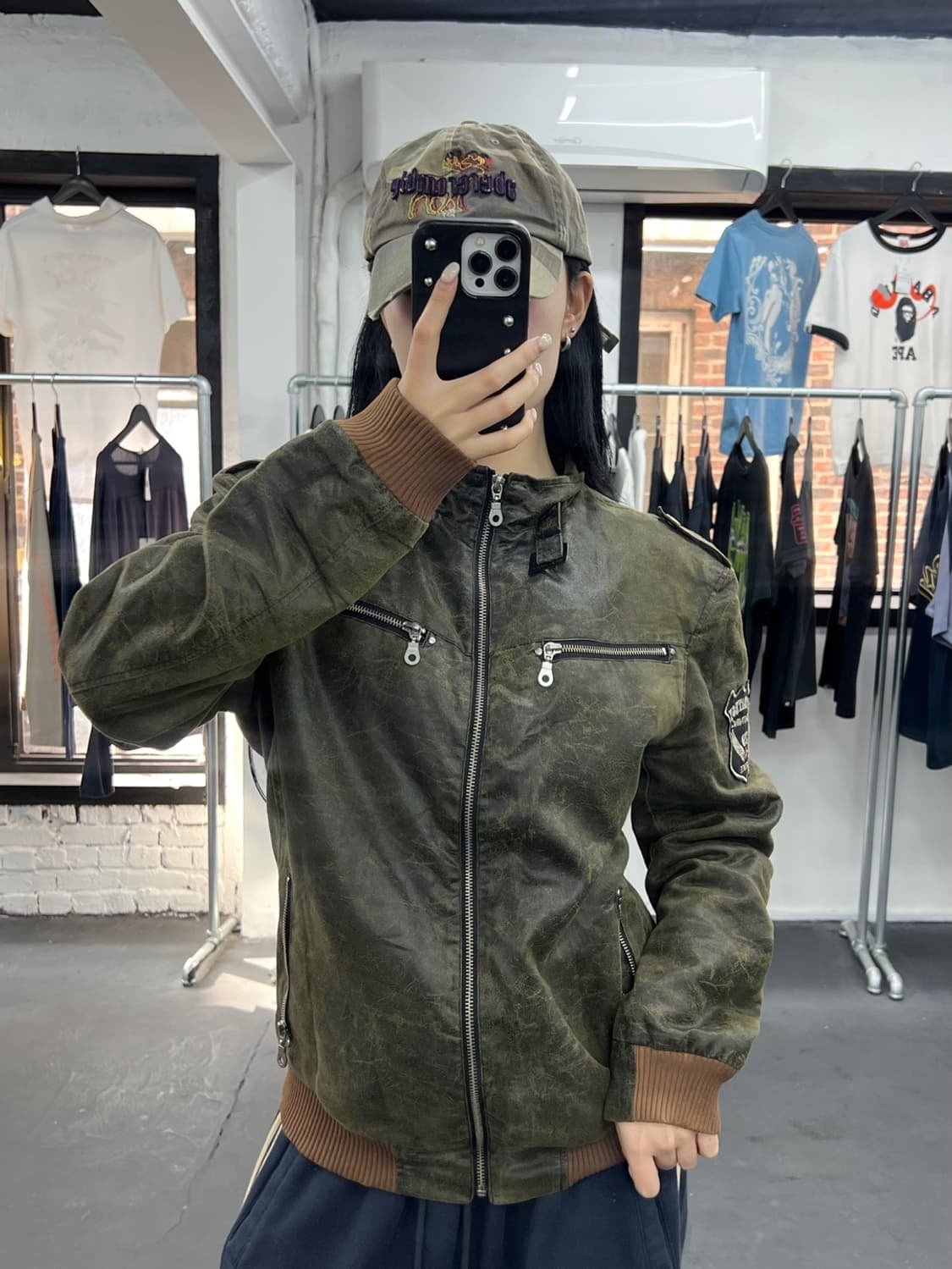 PPFM 패치워크 넥버클 자켓 상품이미지4