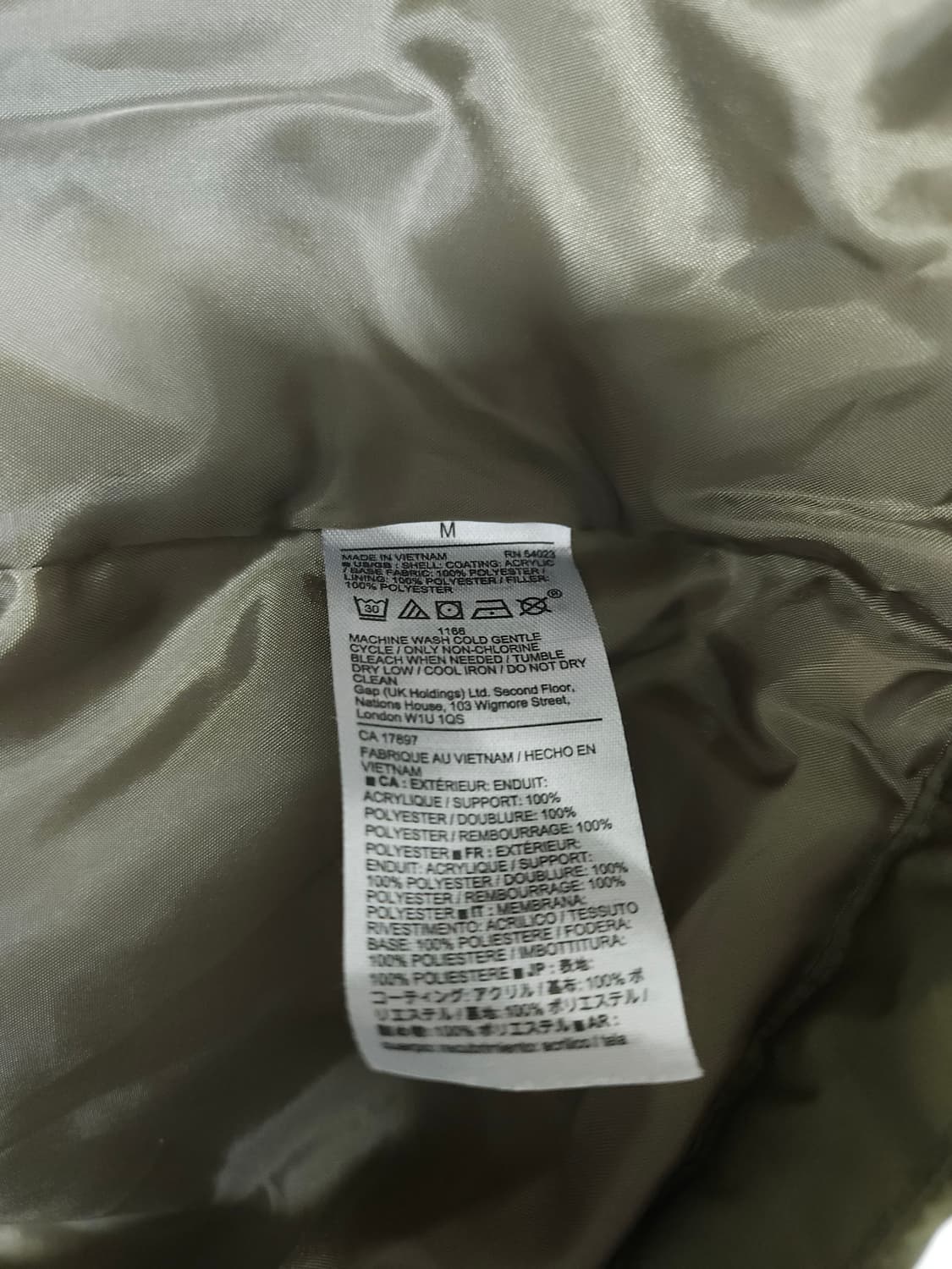 갭 패딩조끼 상품이미지5