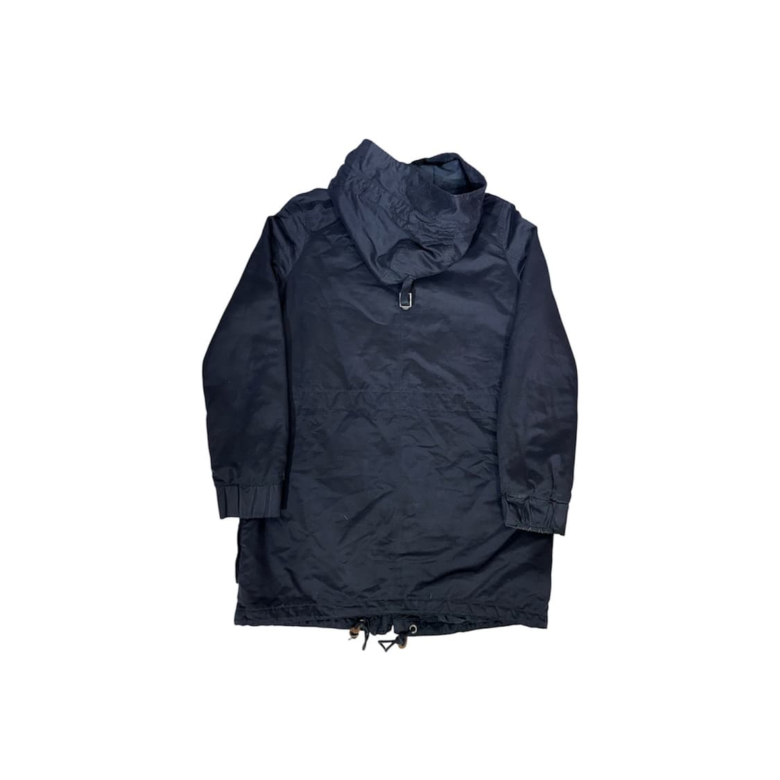 Ck 캘빈 클라인 블랙 하이넥 야상 자켓 코트 M 상품이미지5