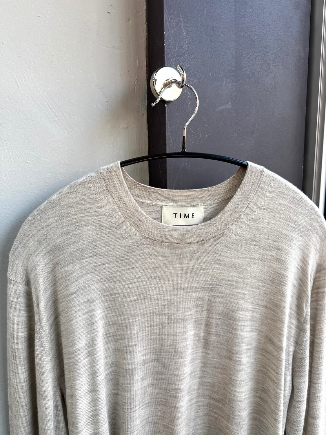 100/ 타임옴므 22FW 울 니트 상품이미지3